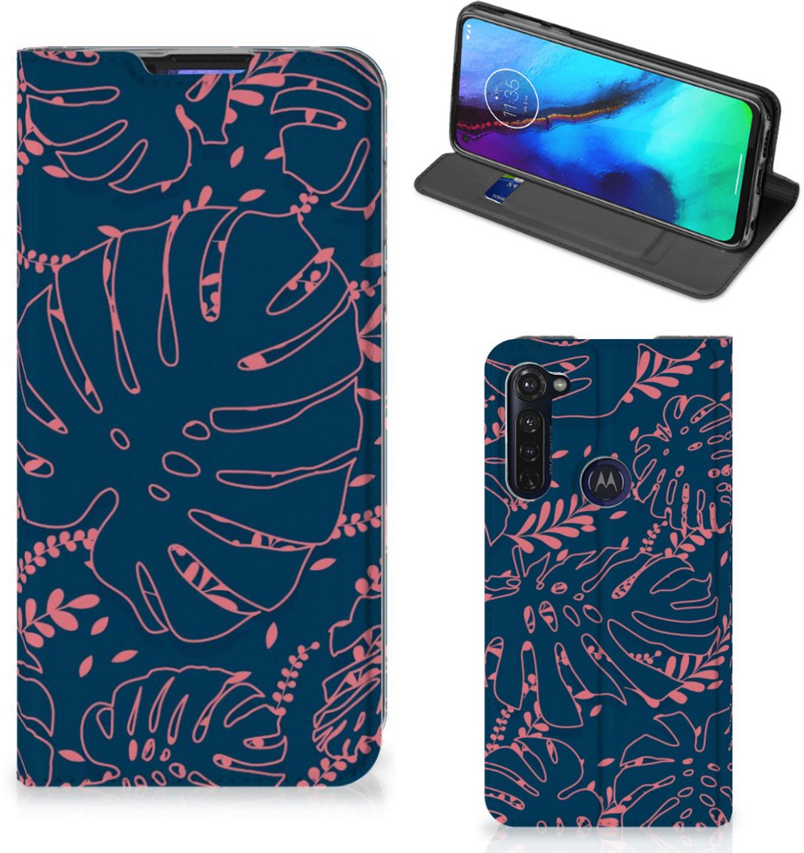 Motorola Moto G Pro Smart Cover Palm Leaves