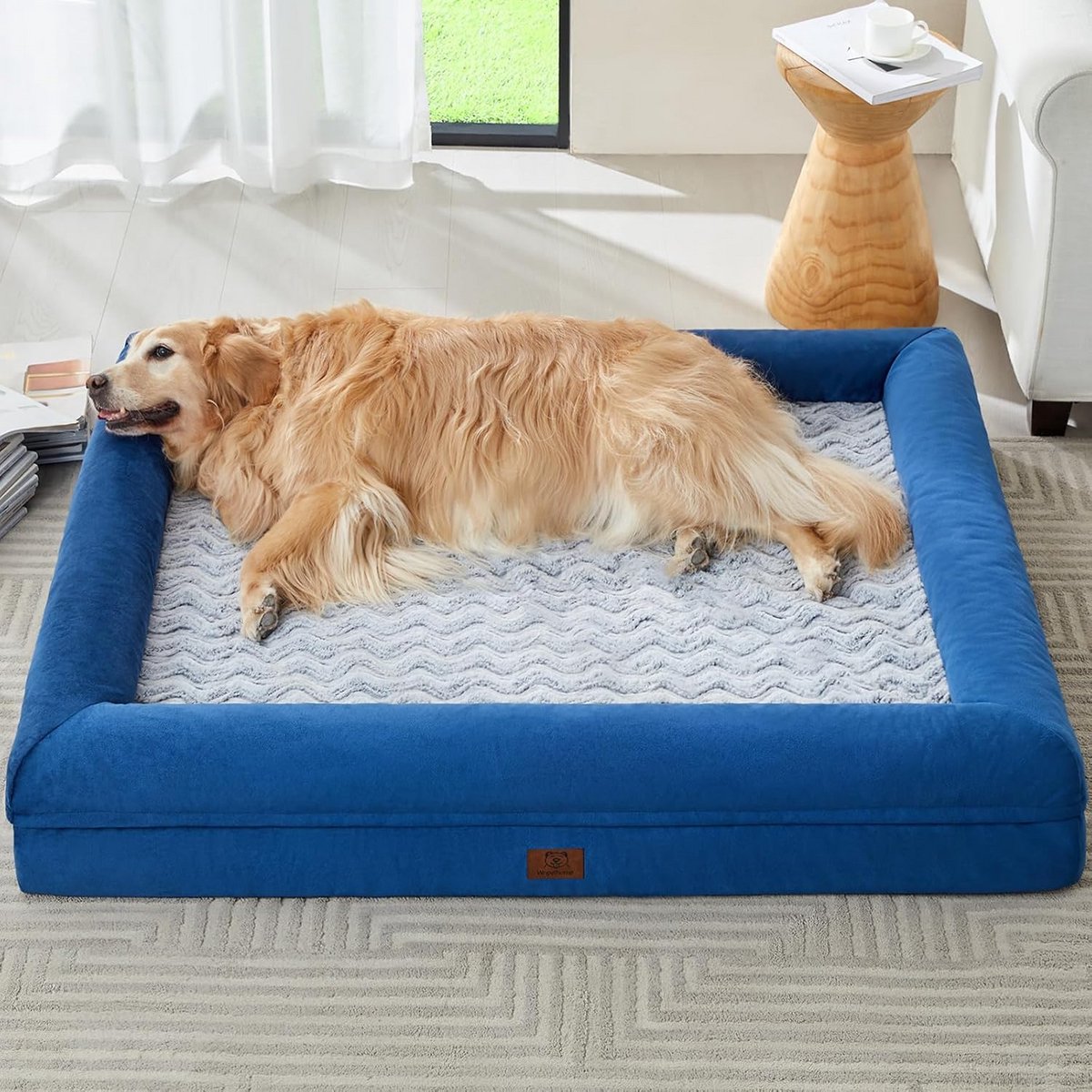 Orthopedisch hondenbed XL met afneembare hoes - Wasbaar hondenbed voor grote honden
