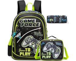 Boekentas Jongens lagere school - Schooltas Basisschool - Stoere tas - Schoolcollectie tas
