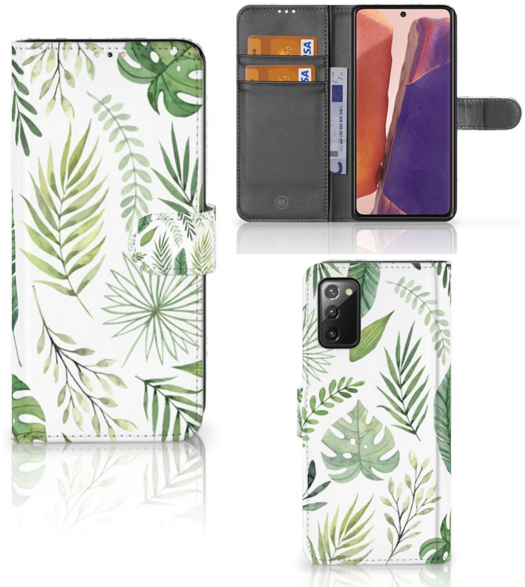 Samsung Galaxy Note 20 Hoesje Leaves