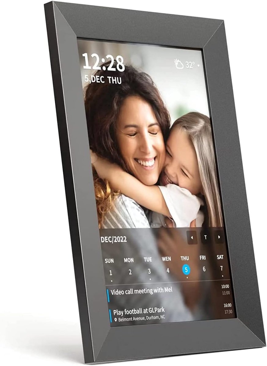 Digitale Kalender met 10,1 inch Touchscreen en Wi-Fi Synchronisatie