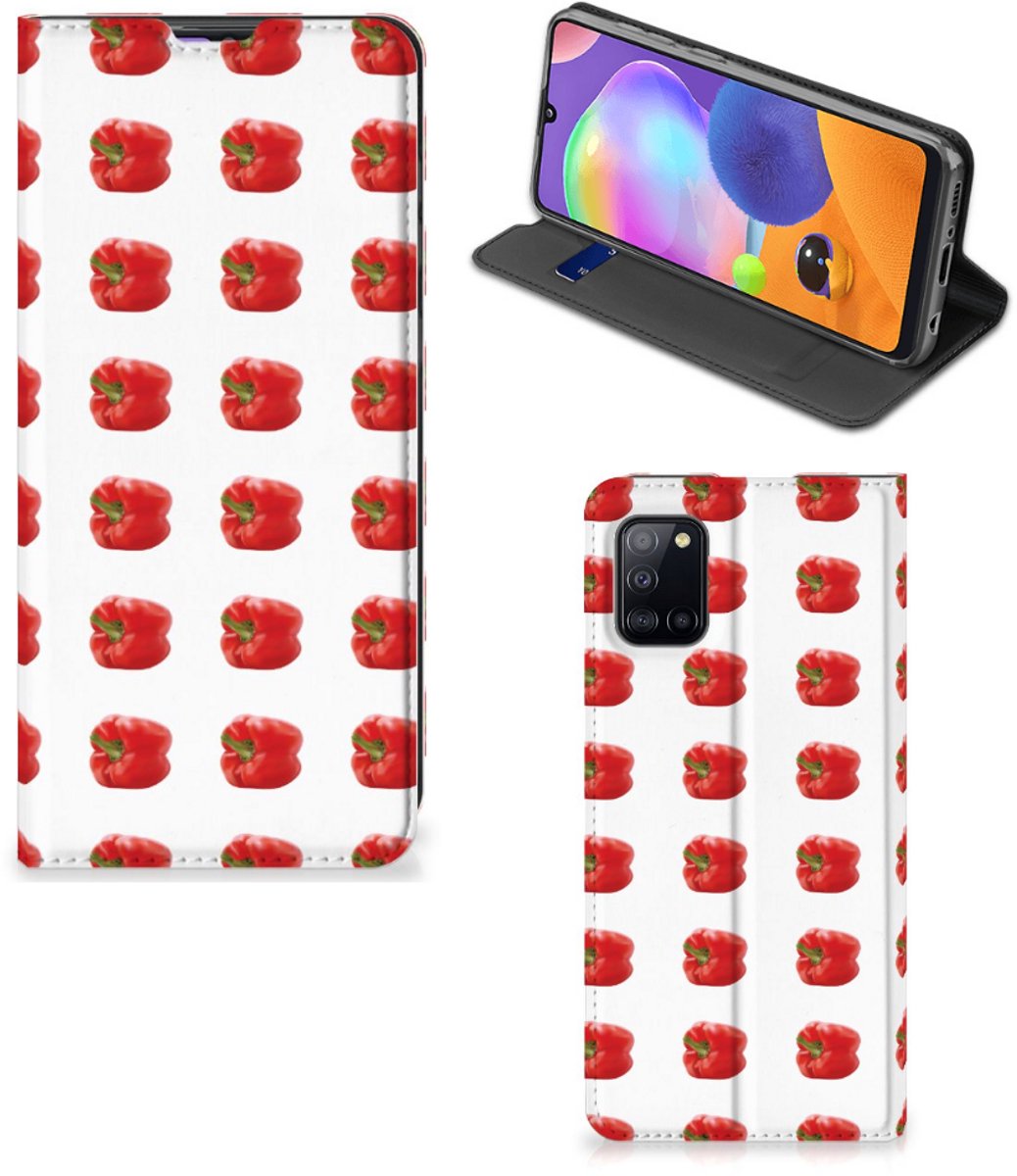 Samsung Galaxy A31 Flip Style Cover Paprika Red
