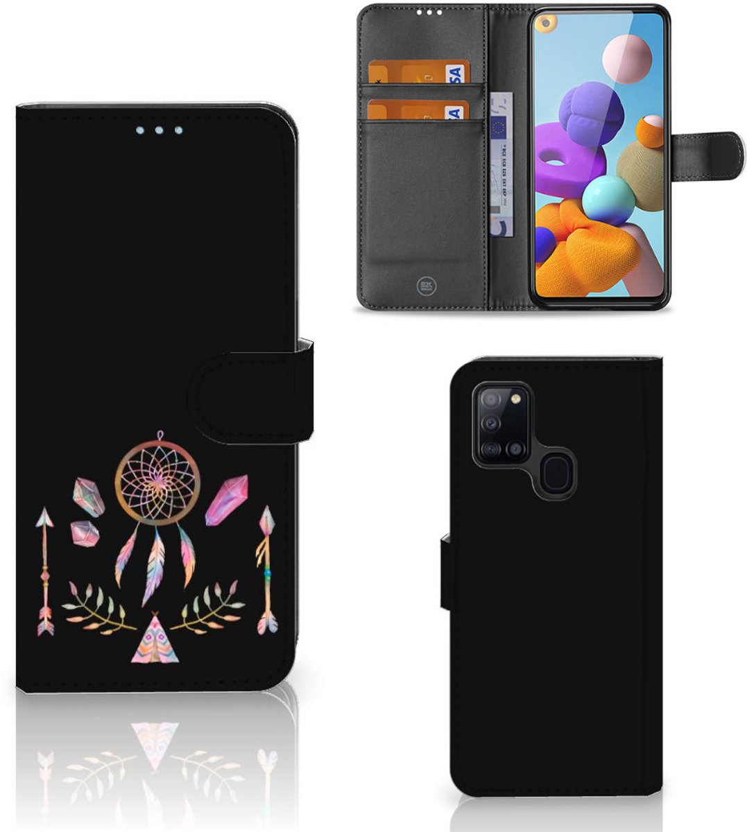 Samsung Galaxy A21s Leuk Hoesje Boho Dreamcatcher