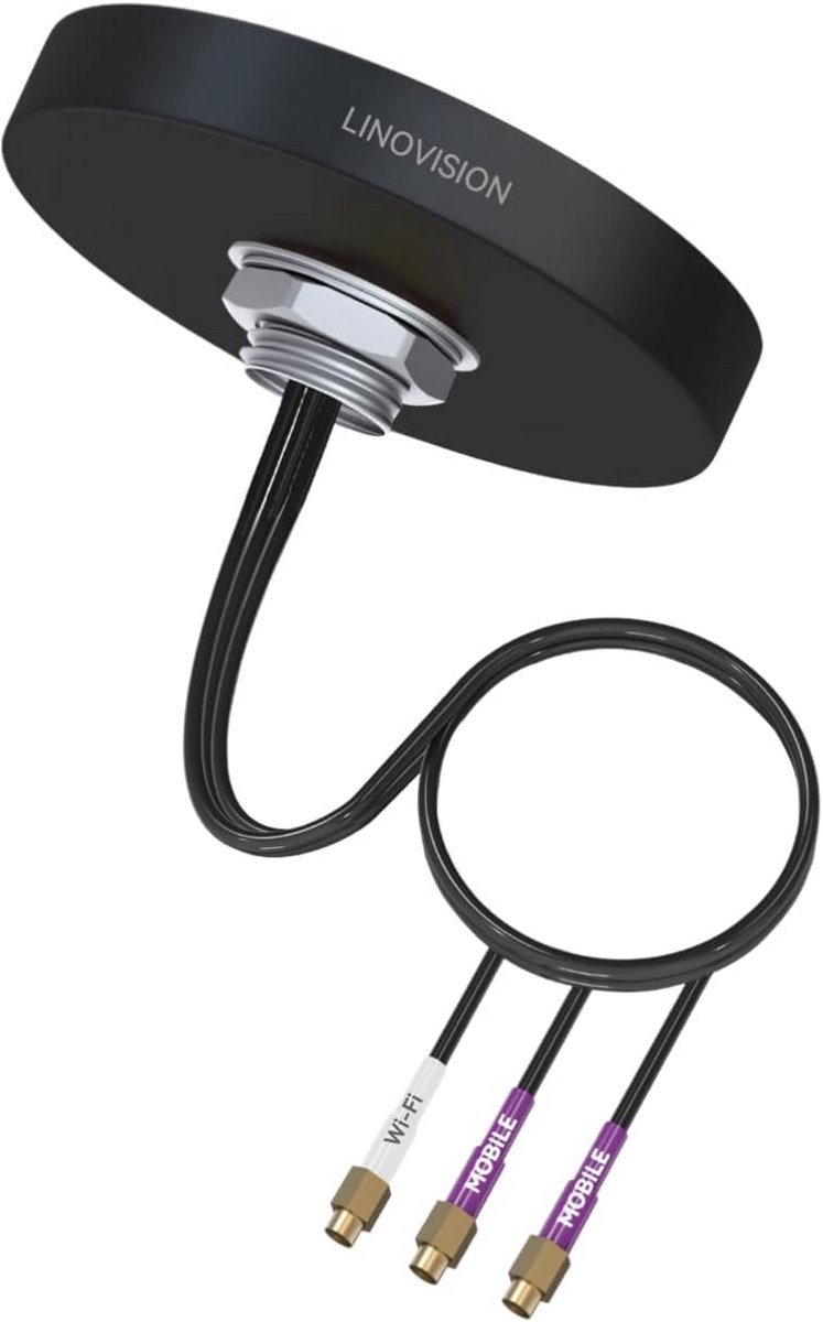 3-in-1 Combo Antenne voor 4G LTE en Dual Band WiFi - Outdoor Dak SMA antenne voor IoT toepassingen