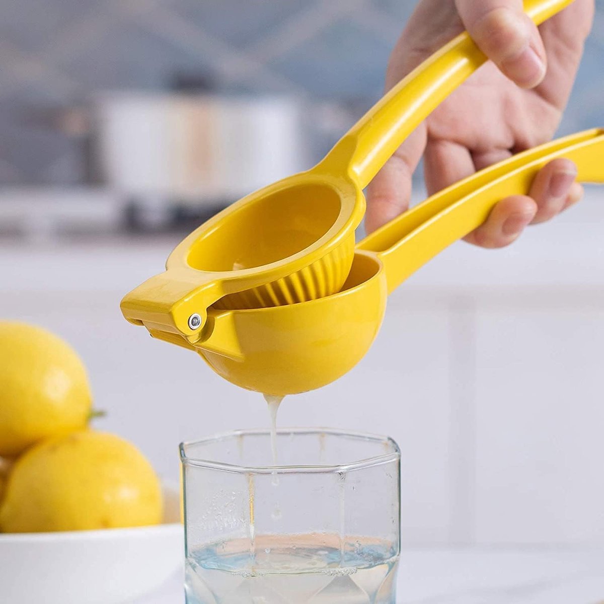 Handmatige Citrusjuicer - Metalen Lemon Press voor Effectieve Sapextractie