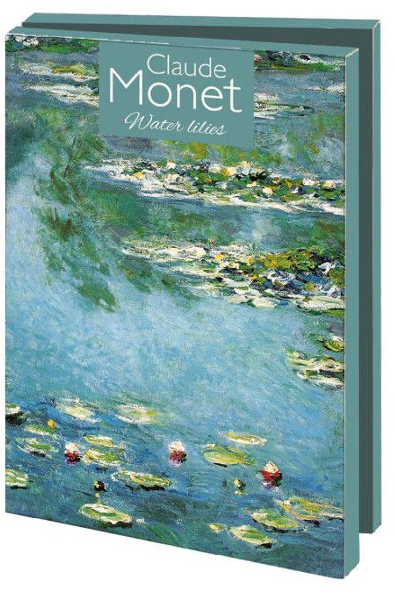 Kaartenmapje met env, klein: Claude Monet