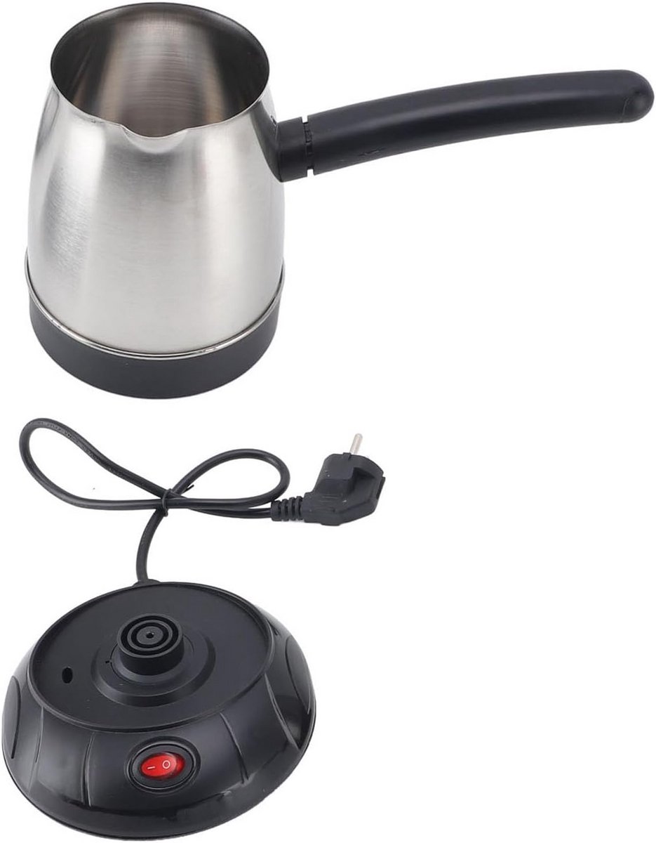 Elektrisch Turkse Koffiezetapparaat - 500 ml Roestvrij Staal