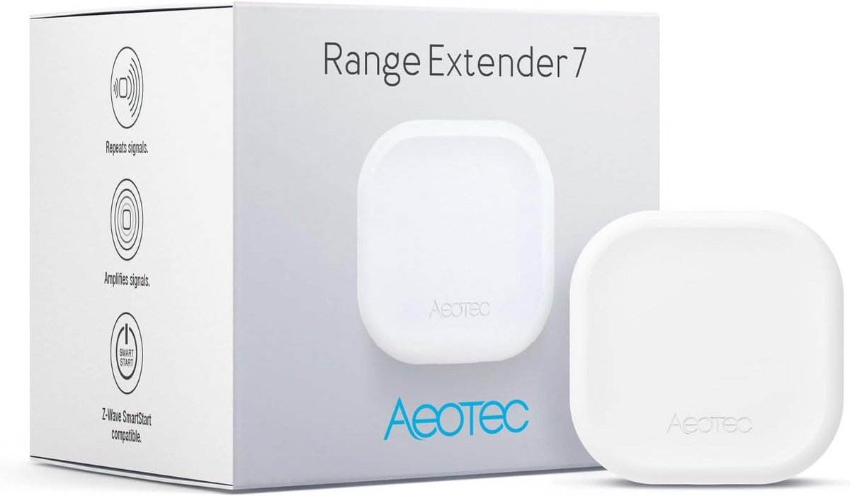 Z-Wave Range Extender 7 - Betrouwbare Signaalversterker voor Smart Home