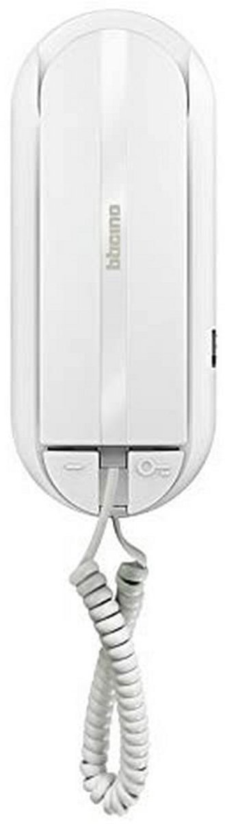 Intercom met 2 draden en pianooproep - wit