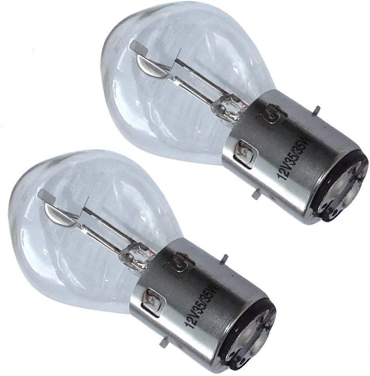 12V 35/35W BA20D gloeilamp voor motorfiets, scooter en bromfiets