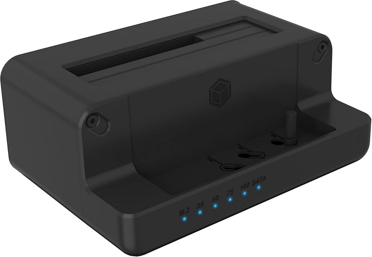 Docking Station voor HDD en M.2 NVMe SSD met USB 3.2 Gen 2 en Klonfunctie