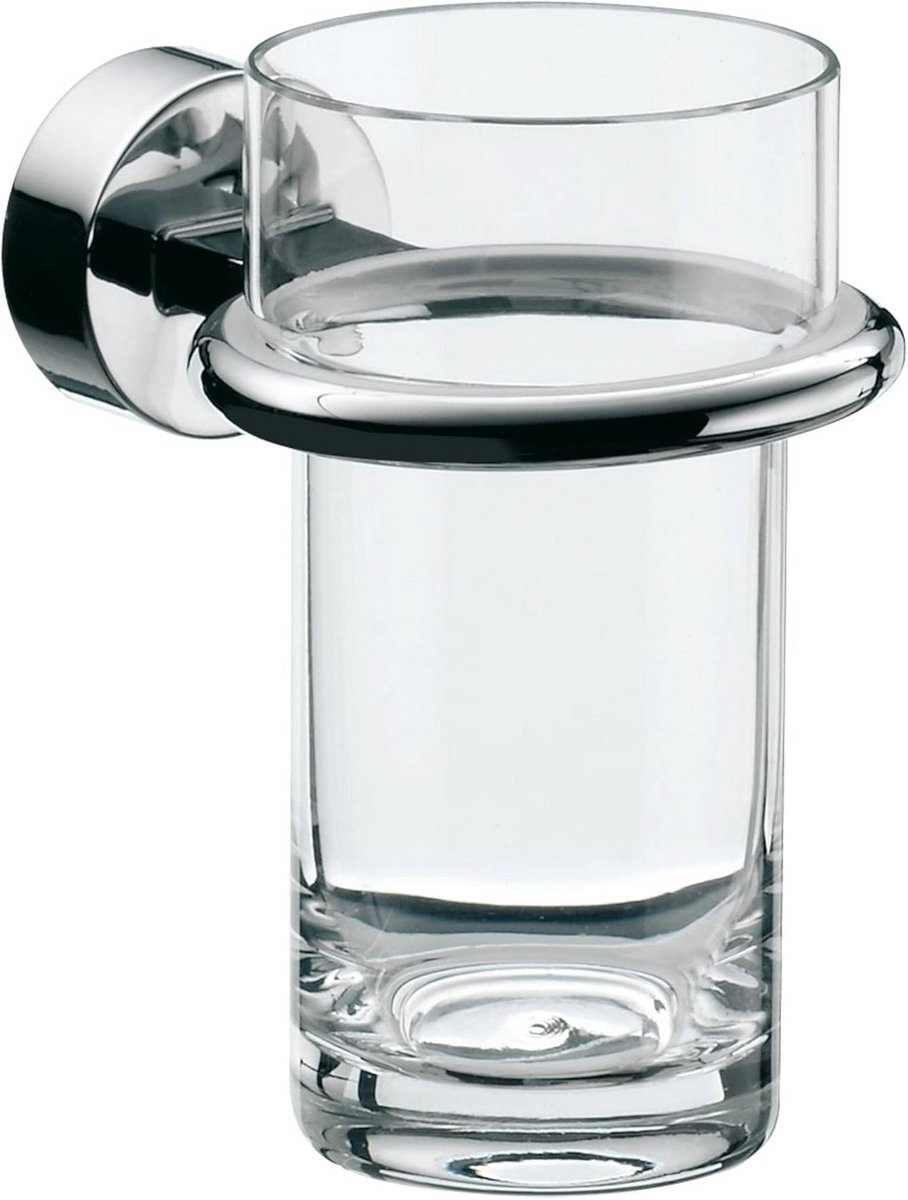 Glashouder Rondo 2 van helder kristal