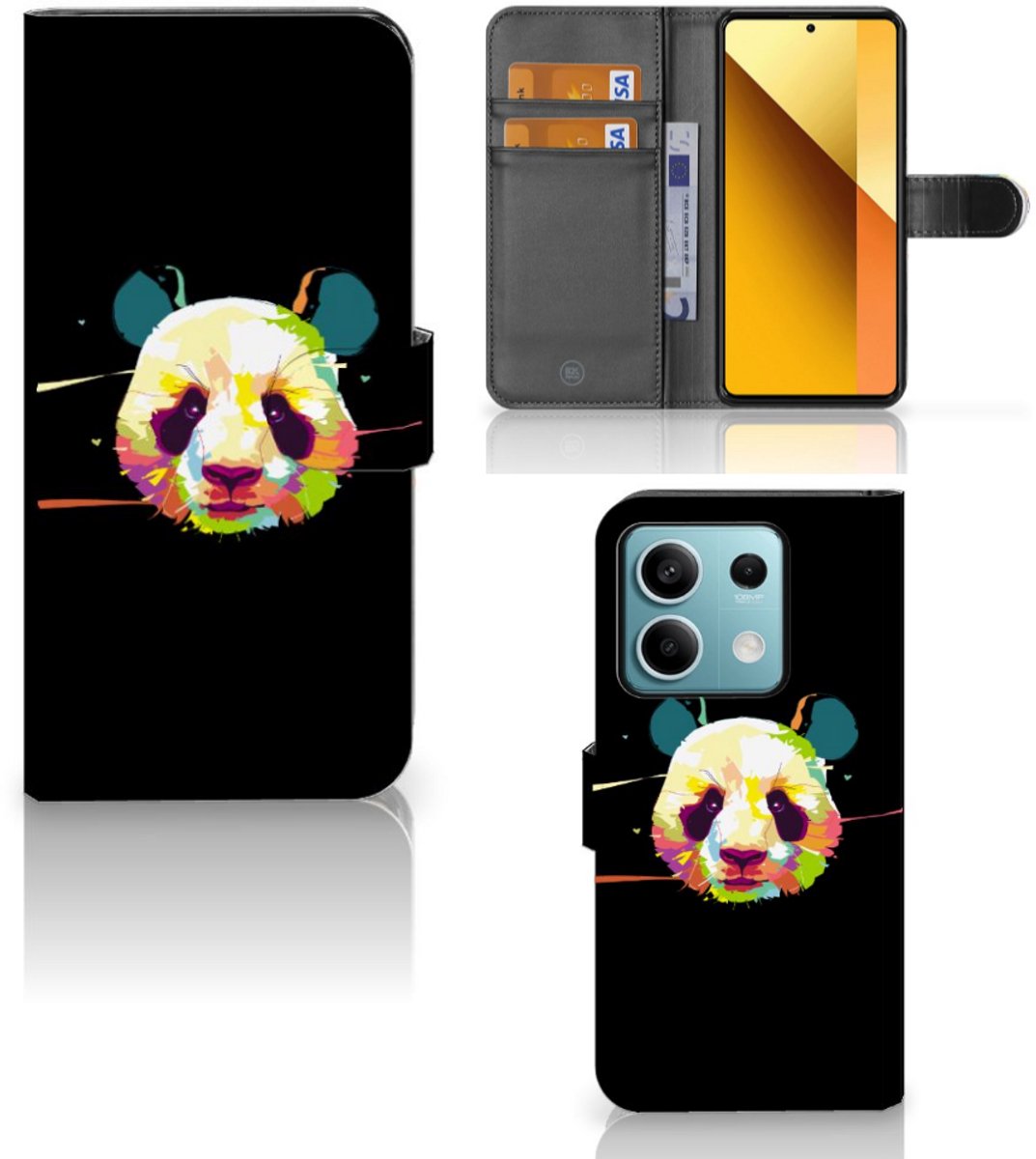 Xiaomi Redmi Note 13 5G Leuk Hoesje Panda Color