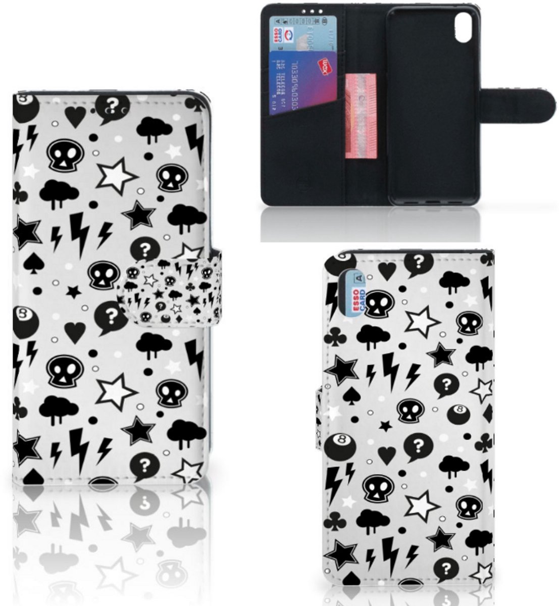 Telefoonhoesje met Naam Xiaomi Redmi 7A Silver Punk