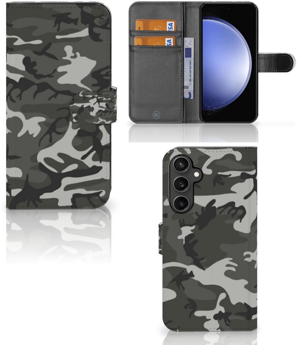 Samsung Galaxy S23 FE Telefoon Hoesje Army Light