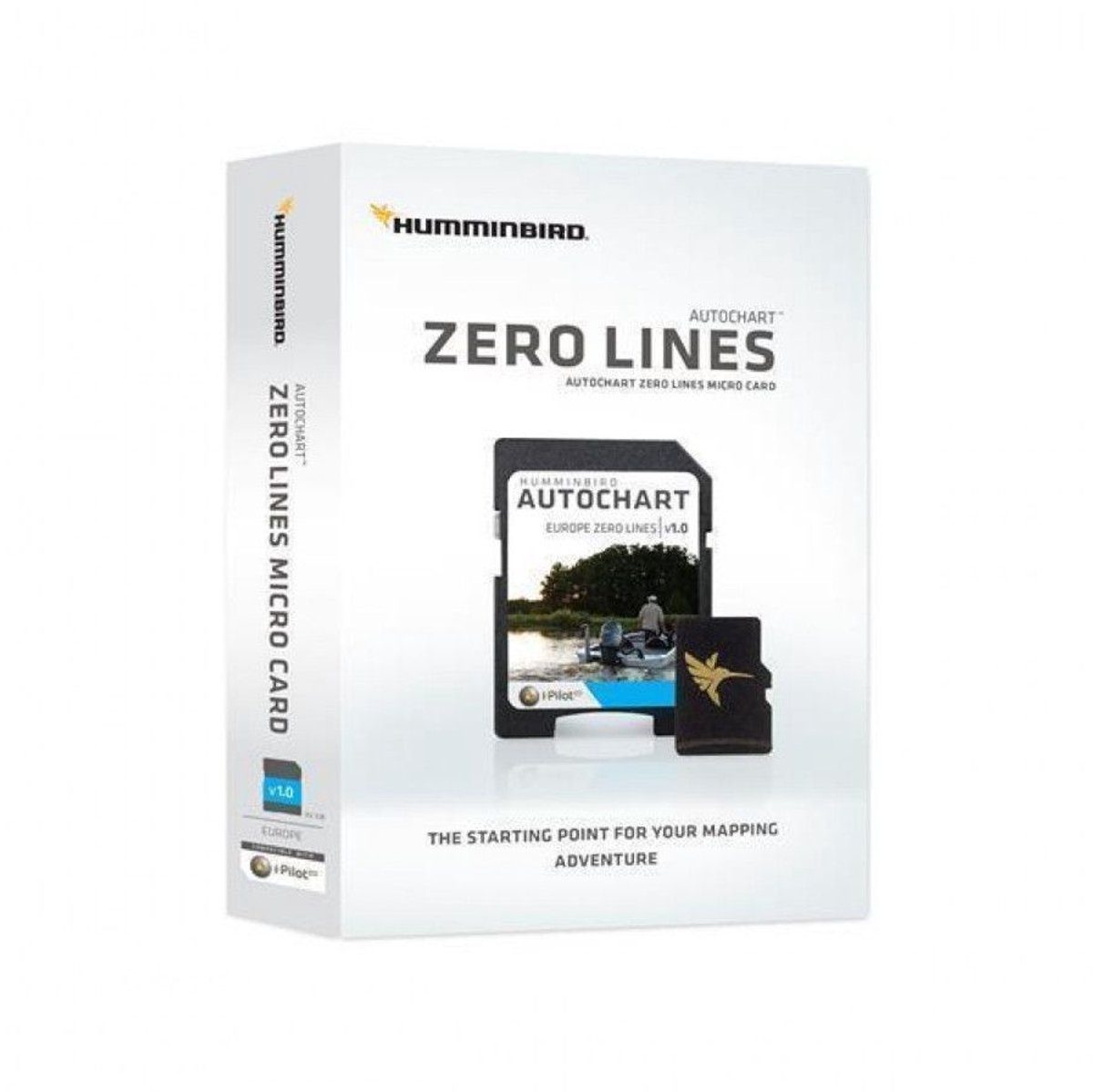 Humminbird AutoChart ZeroLine SD Card Europe | 600033-1M