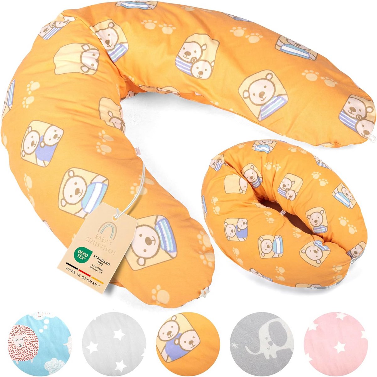 XL Zwangerschapskussen - 190 cm Comfortabel Stillkussen en Steunkussen voor Moeders en Babykinderen