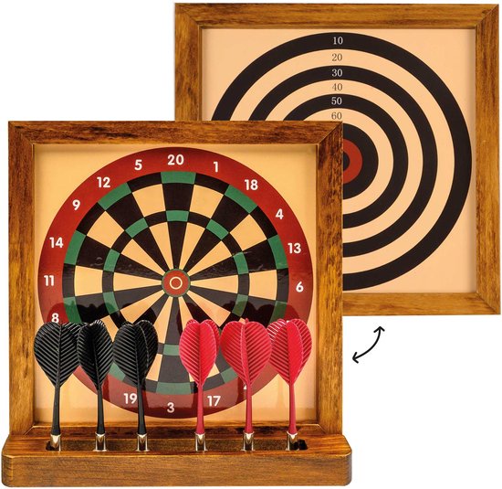 Philos Mini Darts spel - Multicolor dartbord voor kinderen en volwassenen. — afbeelding 2
