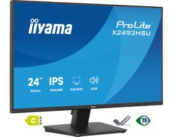 iyama ProLite X2493HSU-B1 - 24 inch - Full HD - IPS - USB-Hub (2x)