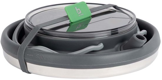 Bo-Camp - Theeketel - Opvouwbaar - Siliconen - 1,5 Liter van Bo-Camp — afbeelding 3