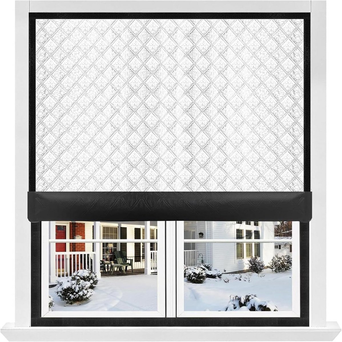 Thermische Raamisolatie Set 100x180 cm | Koudeblokkerend & Geluiddempend Folie