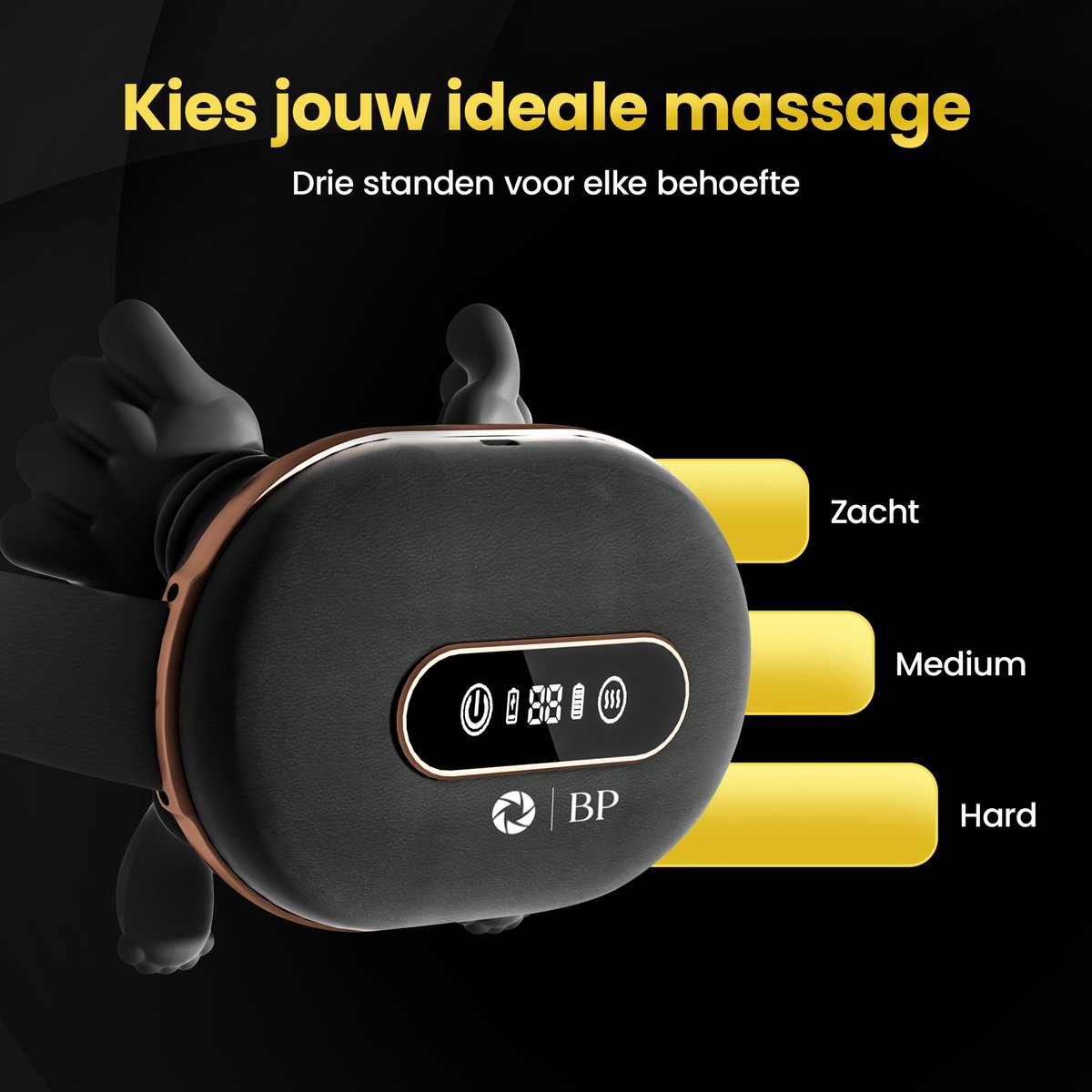 BP® Shiatsu Nekmassageapparaat met Verwarming thumbnail 4