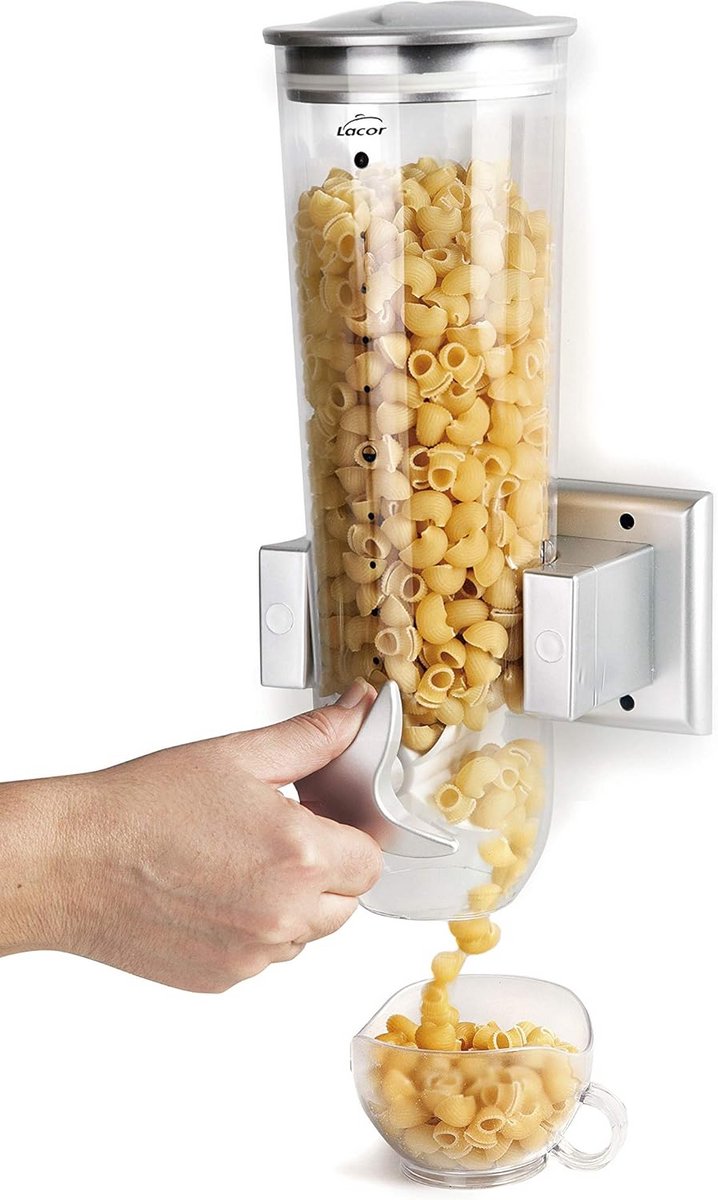 Enkelwandige Graan Dispenser voor Keuken en Gastronomie