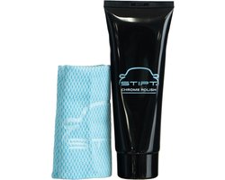 Stipt Chrome Polish - Polijstpasta voor Uitlaten, Sierlijsten en Bumpers - 115ml