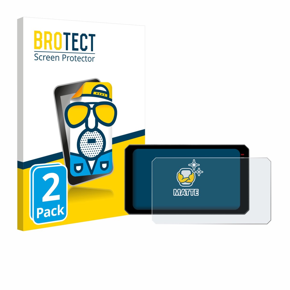 BROTECT - Screenprotector voor Chigee AIO-6 Max - Folie Beschermfolie matte 2 Stuks