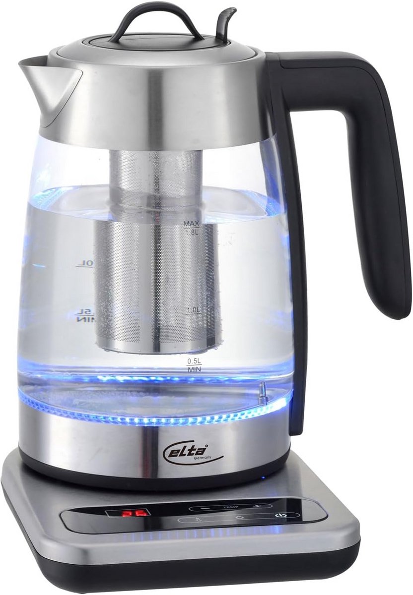 Waterkoker en Theepot Combi 2-in-1 - 1.8 Liter - 2200 Watt
