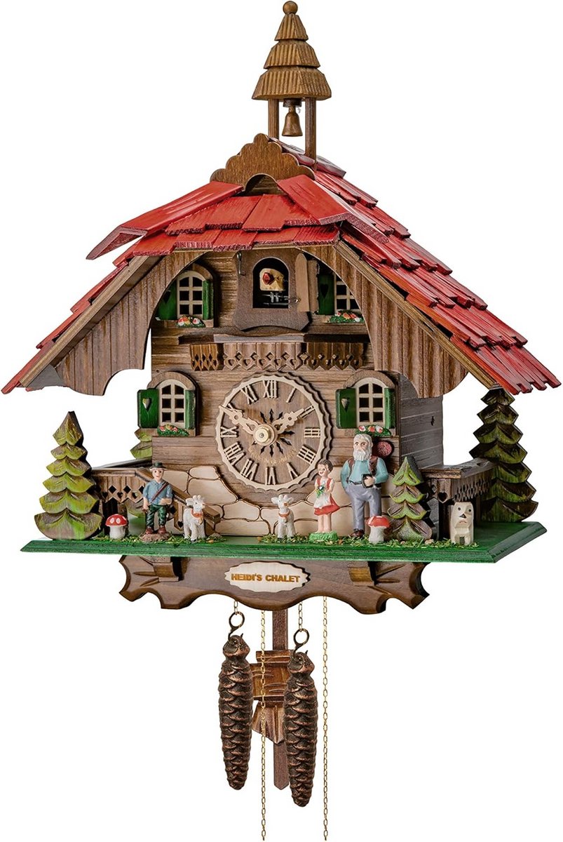 Authentieke Koekoeksklok Zwartebos Huis Model