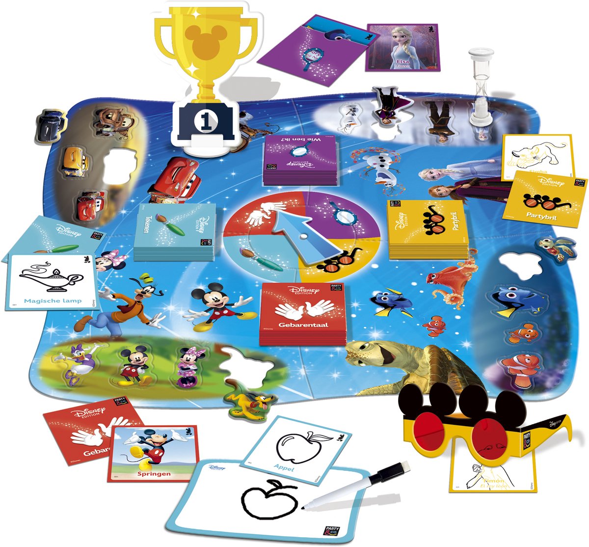 Jumbo - Party & Co - Disney - Bordspel kinderen vanaf 4 jaar — afbeelding 9