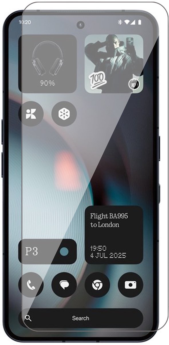 Screenprotector geschikt voor Nothing Phone 3 - Glas Screen Protector
