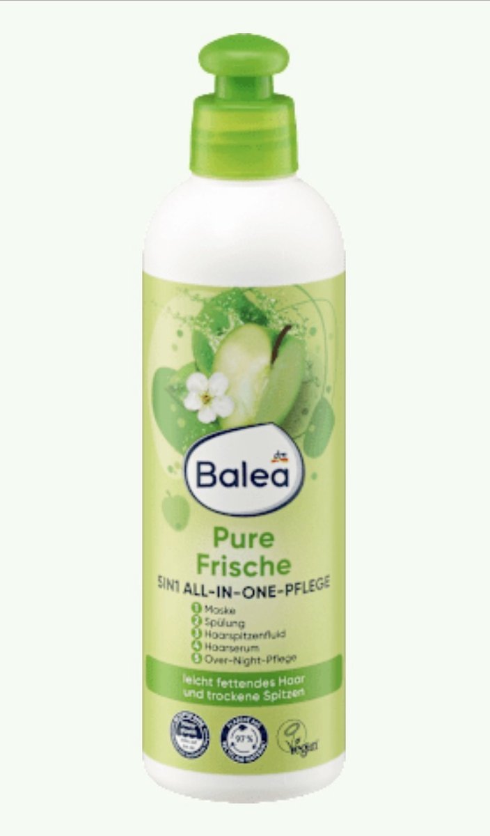 Balea Alles-in-één verzorging Pure Freshness 5-in-1, 250 ml