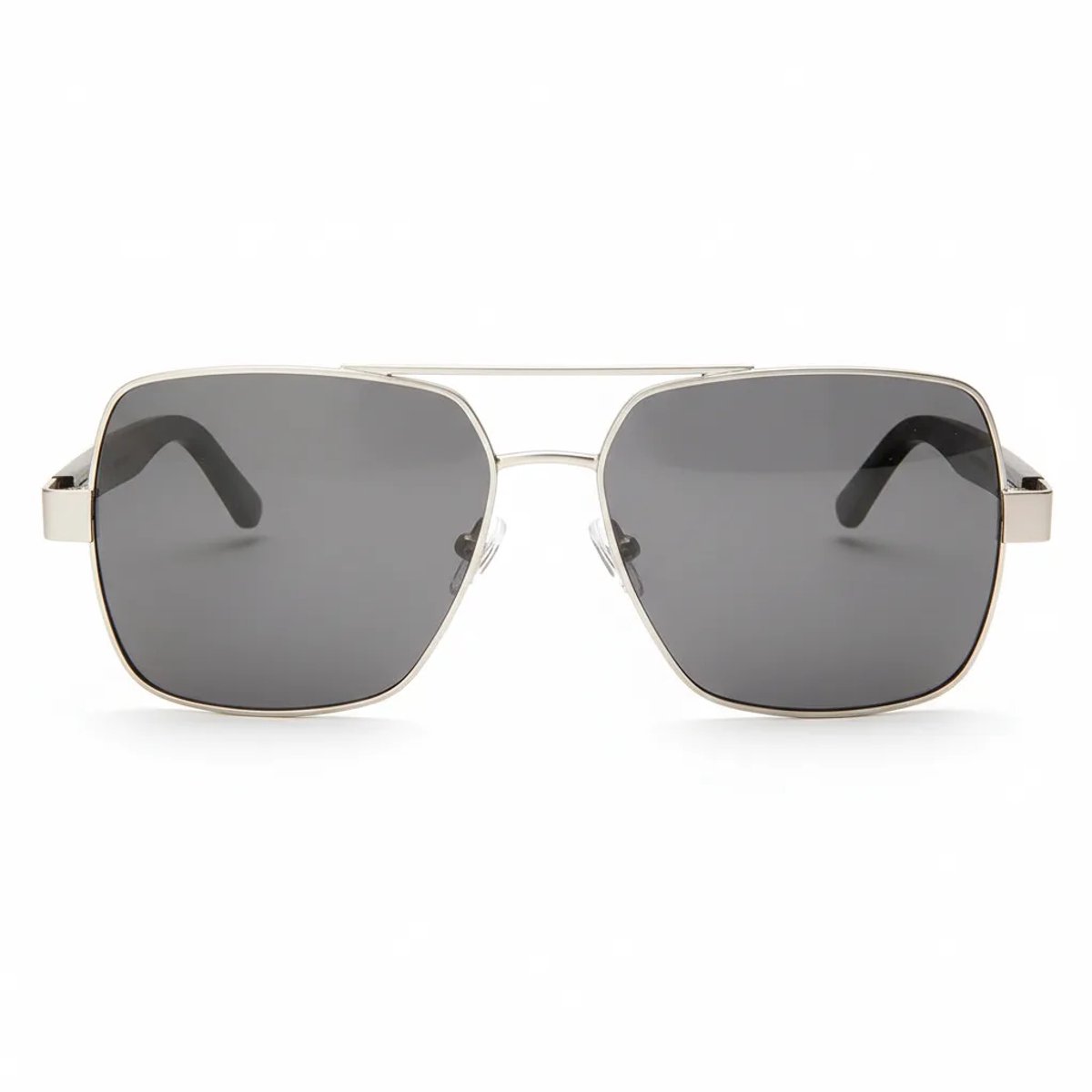Wooda® Zonnebril Shield – Zilver – Gepolariseerd – Wooda Cap Martinet Silver Gris