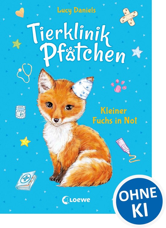 Tierklinik Pfötchen (Band 3) - Kleiner Fuchs in Not - cover