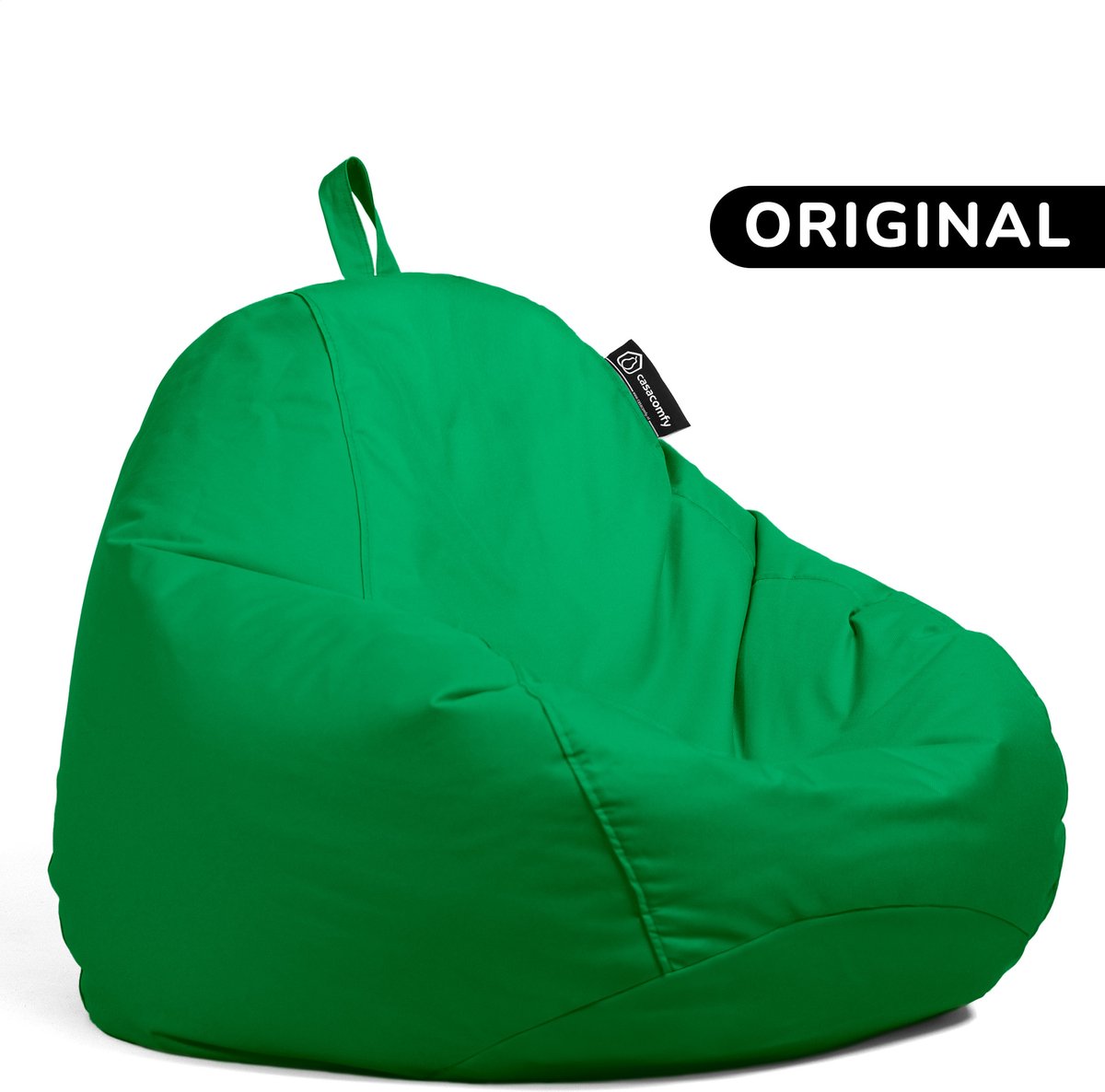 Casacomfy Pear Original - Zitzak Kind & Volwassenen - Binnen & Buiten - Waterbestendig - Groen
