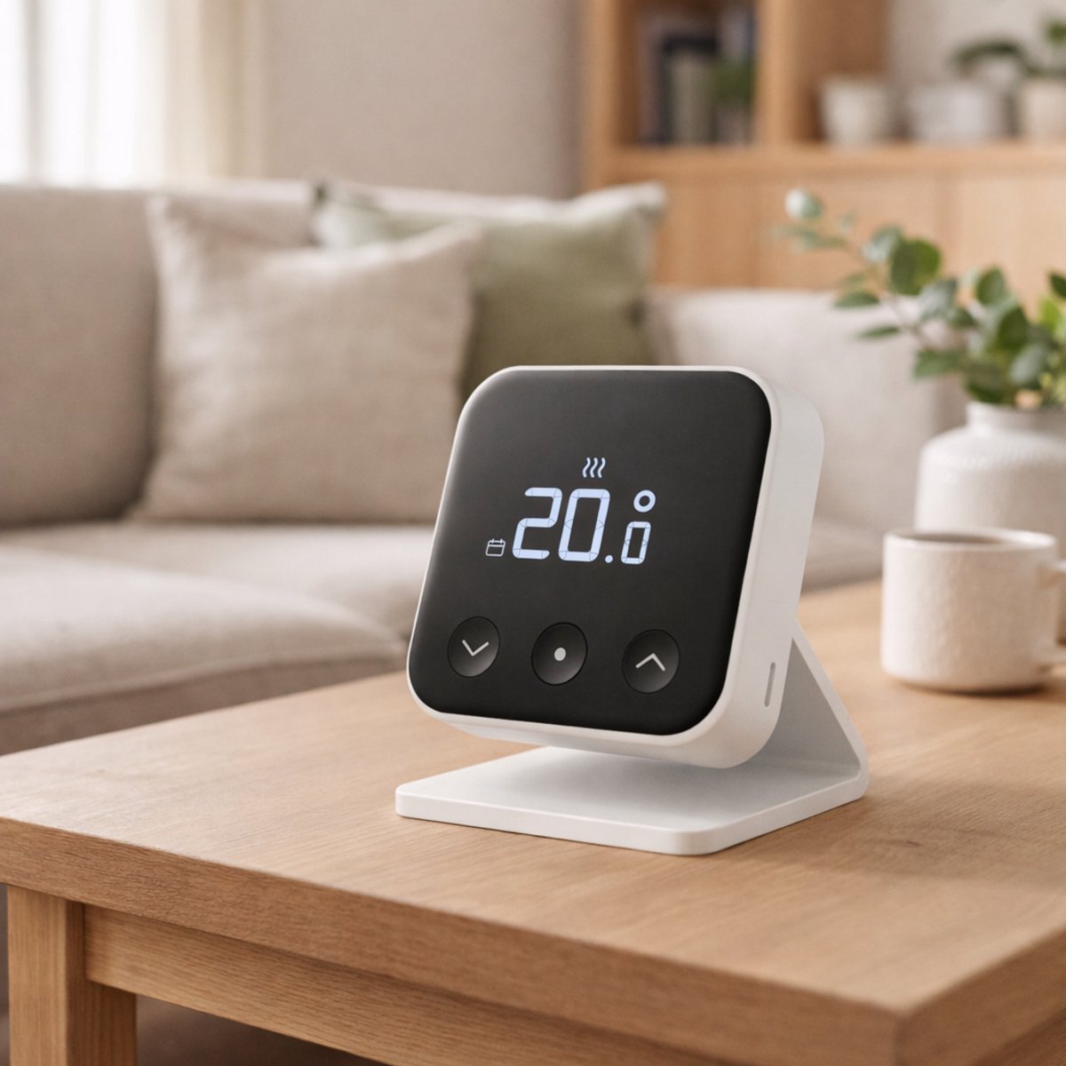 Standaard geschikt voor Tado Thermostaat en Temperatuursensor - Thermostaathouder - Wit – foto 3