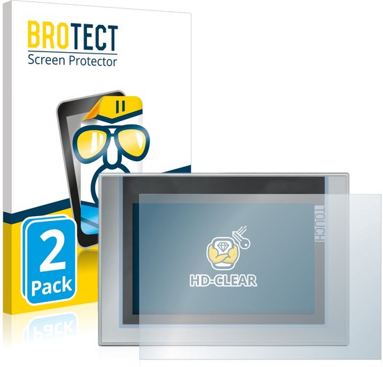 BROTECT 2 Stuks Schermbeschermer voor Siemens Simatic