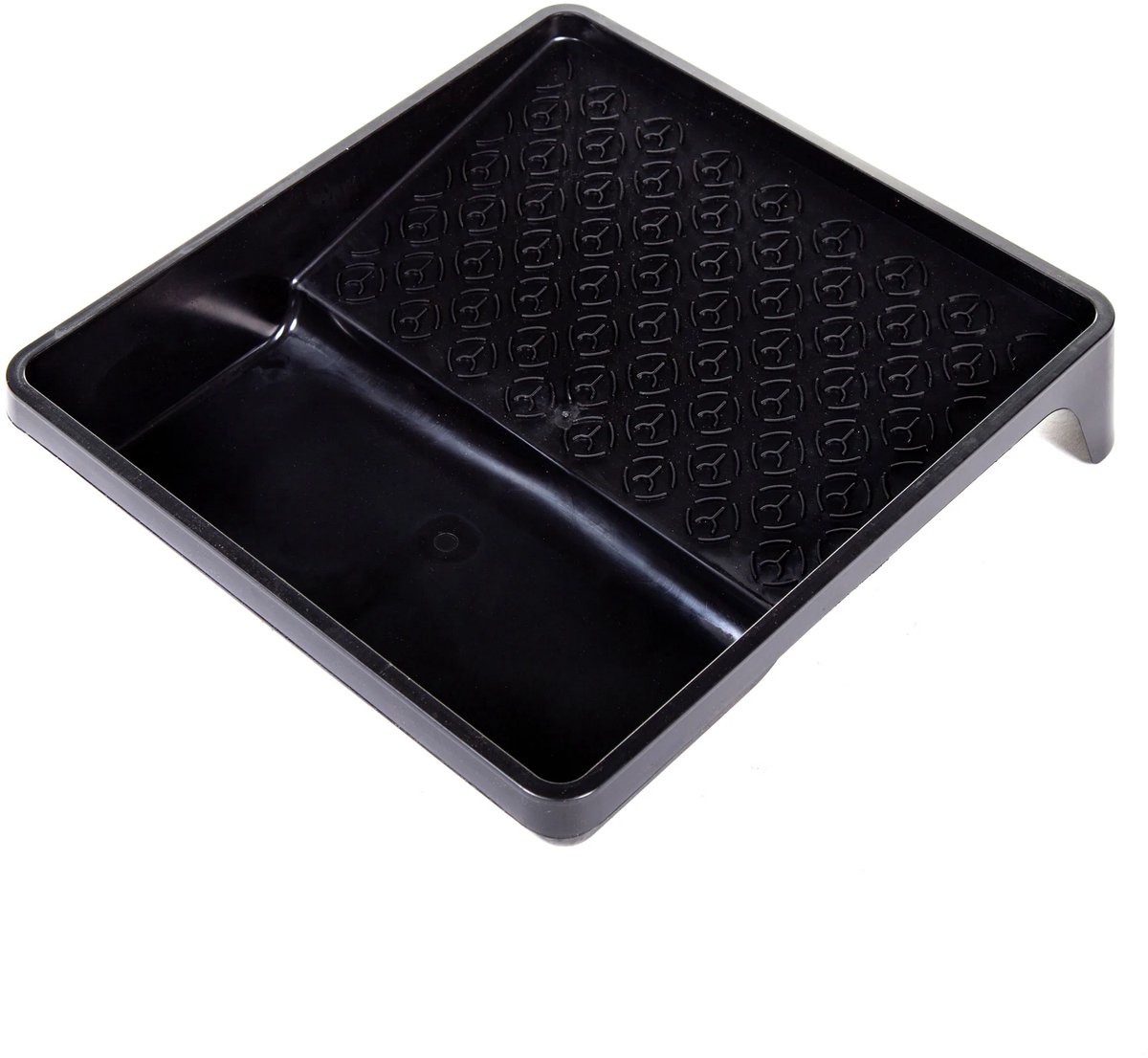 Verfbak Big, Zwarte kunstof rollerbak, 10 stuks 35 * 32 cm
