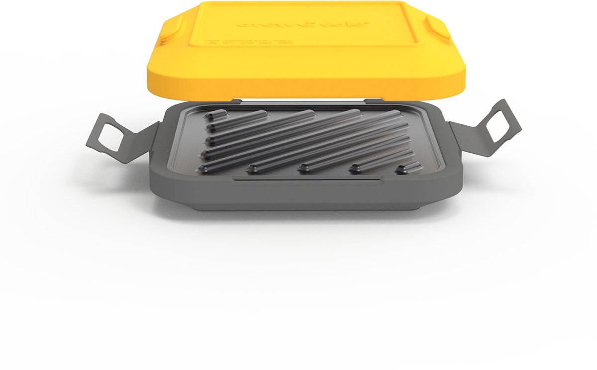 Clever Micro Toastie Tostimaker voor de Magnetron - Tosti in 3 tot 5 Minuten - Antiaanbak Grillplaten - Vaatwasmachinebestendig