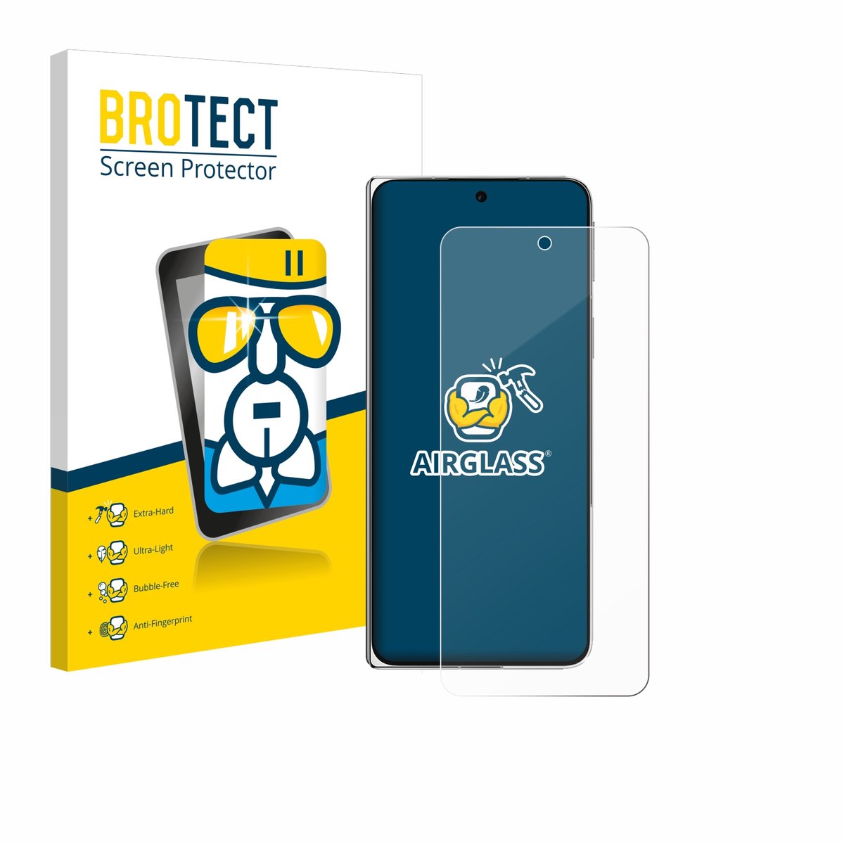 Screenprotector voor Oppo Find N5 Beschermglas transparant