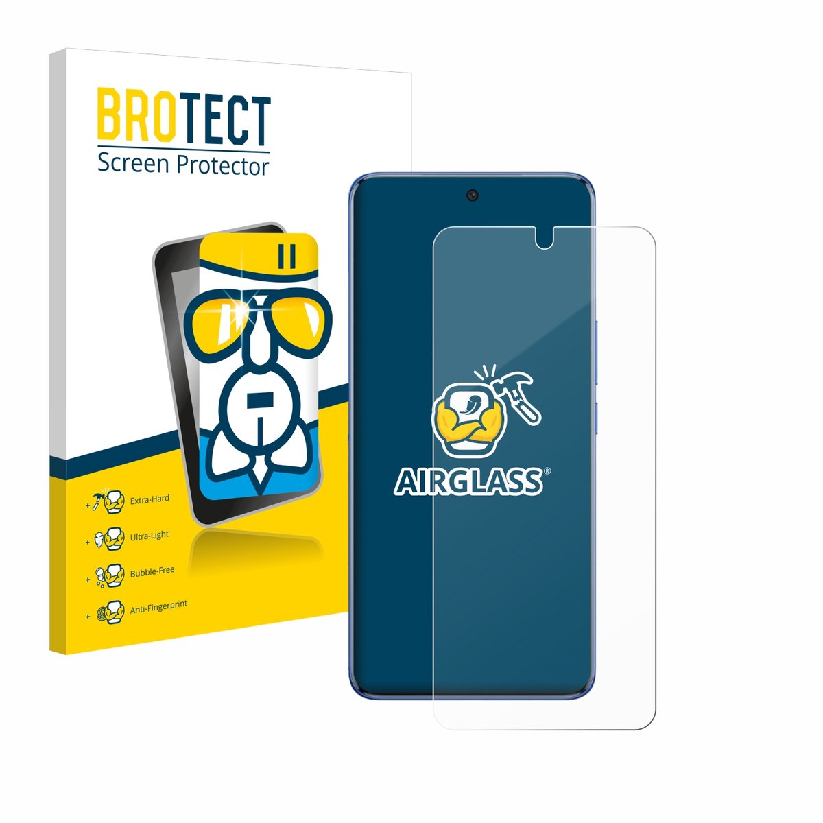 Screenprotector voor Vivo V50 Beschermglas transparant
