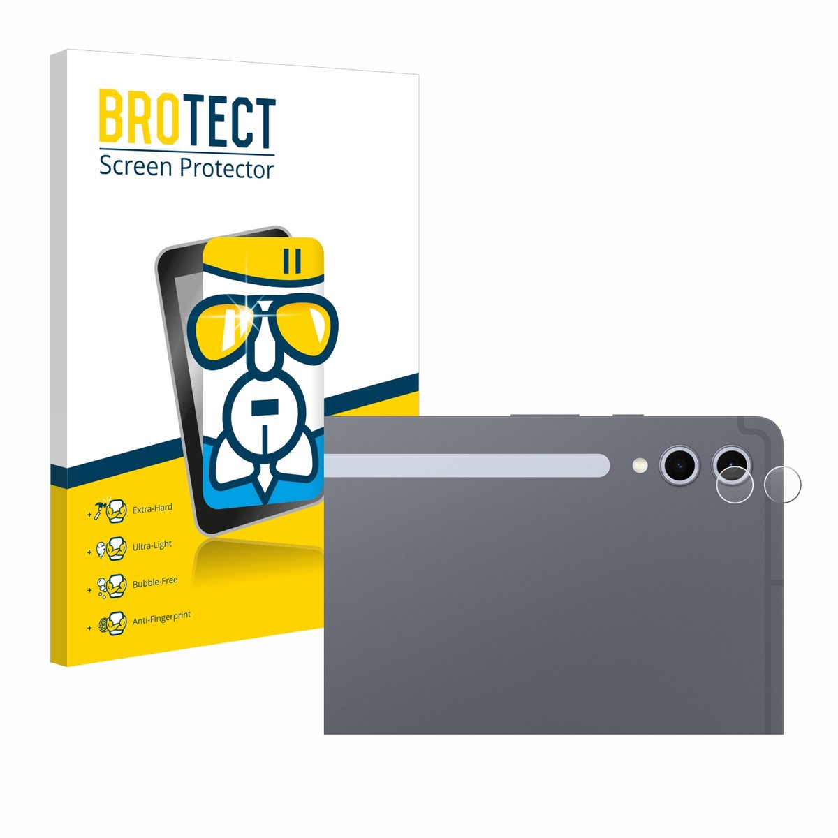 Screenprotector voor Samsung Galaxy Tab S10 Plus WiFi / 5G Beschermglas transparant