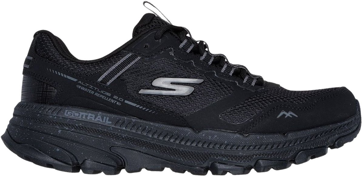 Skechers Go Run Trail Altitude Hardloopschoenen Dames Zwart