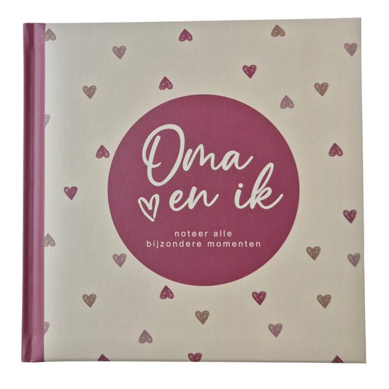 Invulboek Oma en ik - Oma en Kleinkind - Noteer alle bijzondere momenten - 84 pagina's - dagboek - herinneringen