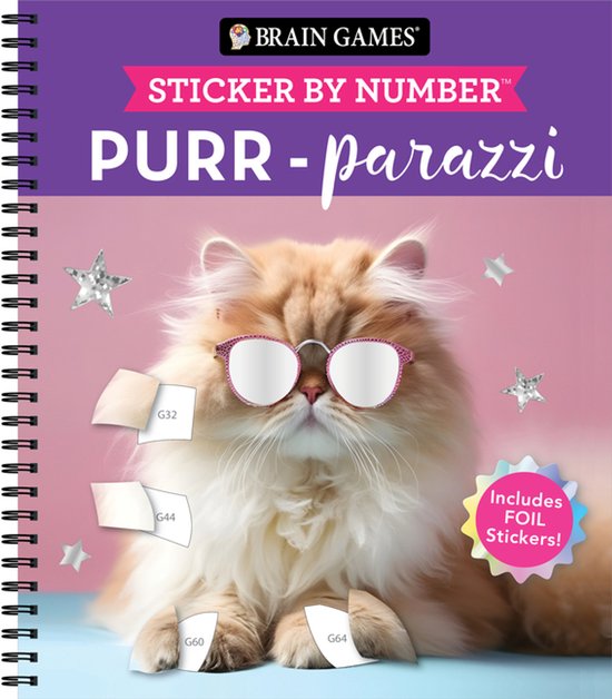 Brain Games - Sticker by Number- Brain Games - Sticker by Nu ... - cover