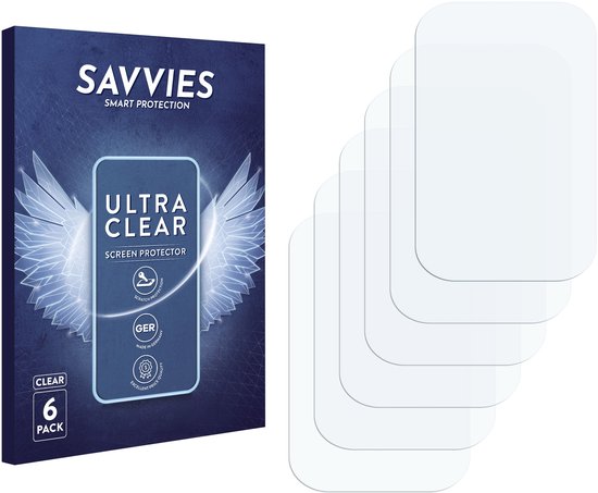 Savvies screenprotector verpakking met 5 losse beschermfolies.