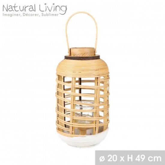 Lantaarn rond rotan zwart d55X48 cm kopen? Kaarsen & kaarsenhouders Lantaarn rond rotan zwart d55X48 cm kopen? Kaarsen & kaarsenhouders