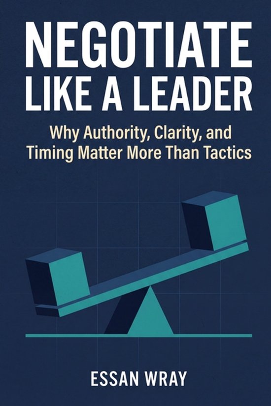 Negotiate Like A Leader - cover